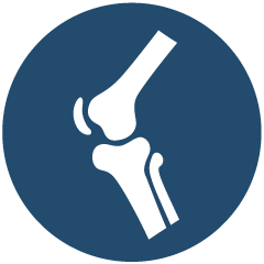 joint pain and inflammation icon