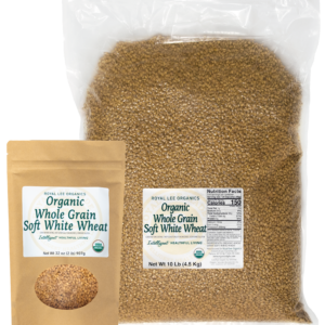 Organic Soft White Wheat Berries