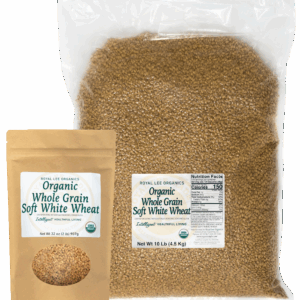 Organic Soft White Wheat Berries