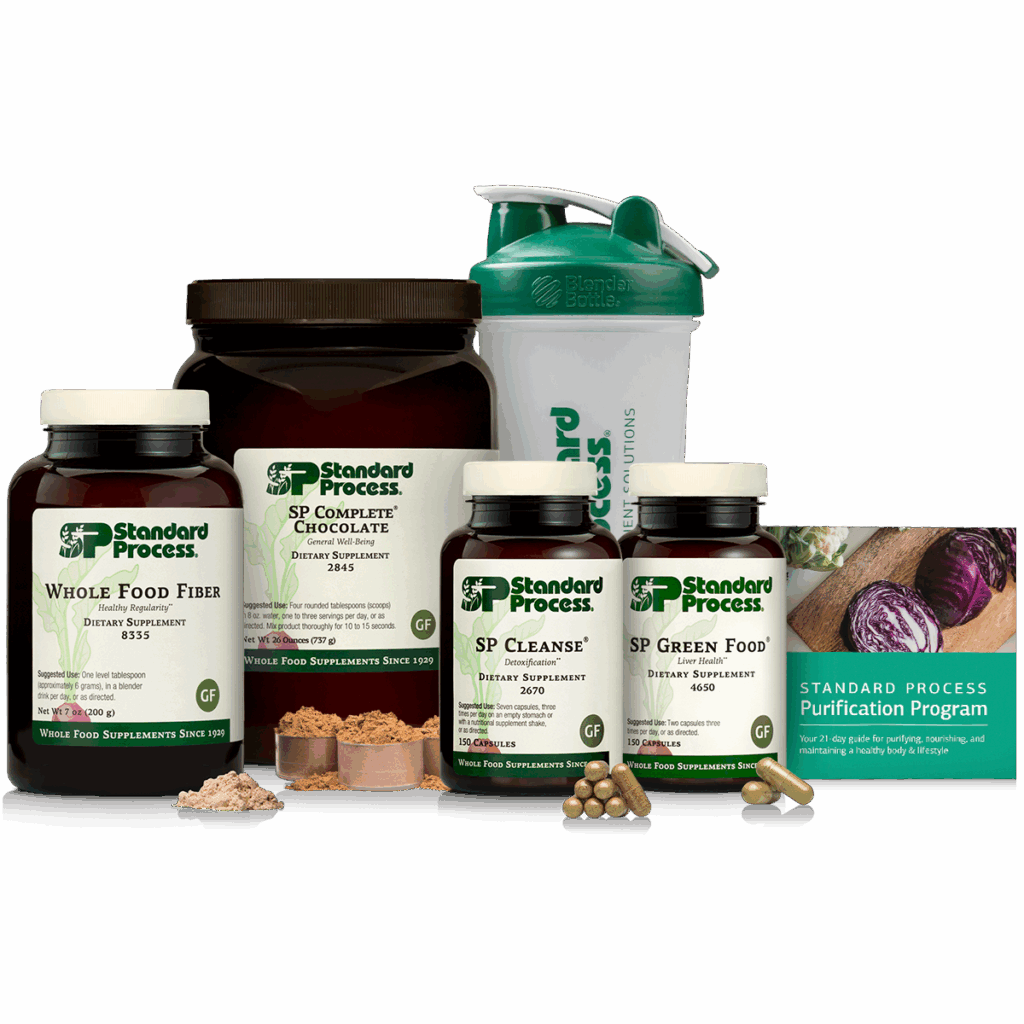 Purification Product Kit with SP Complete® Chocolate and Whole Food Fiber