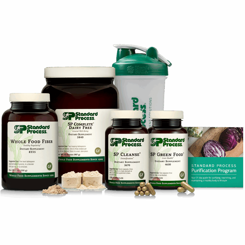Purification Product Kit with SP Complete® Dairy Free and Whole Food Fiber
