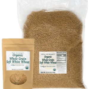 Organic Soft White Wheat Berries