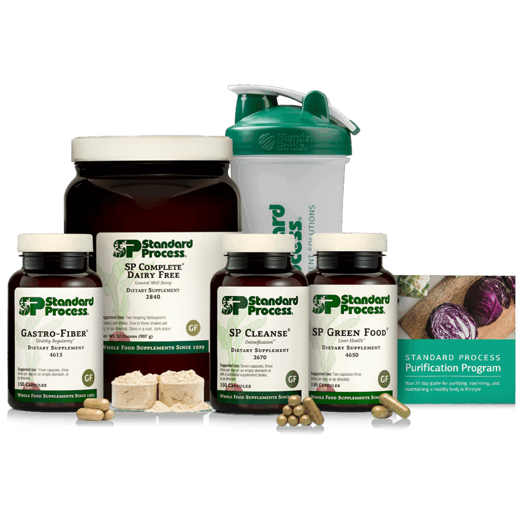 Purification Product Kit with SP Complete® Dairy Free and Gastro-Fiber®