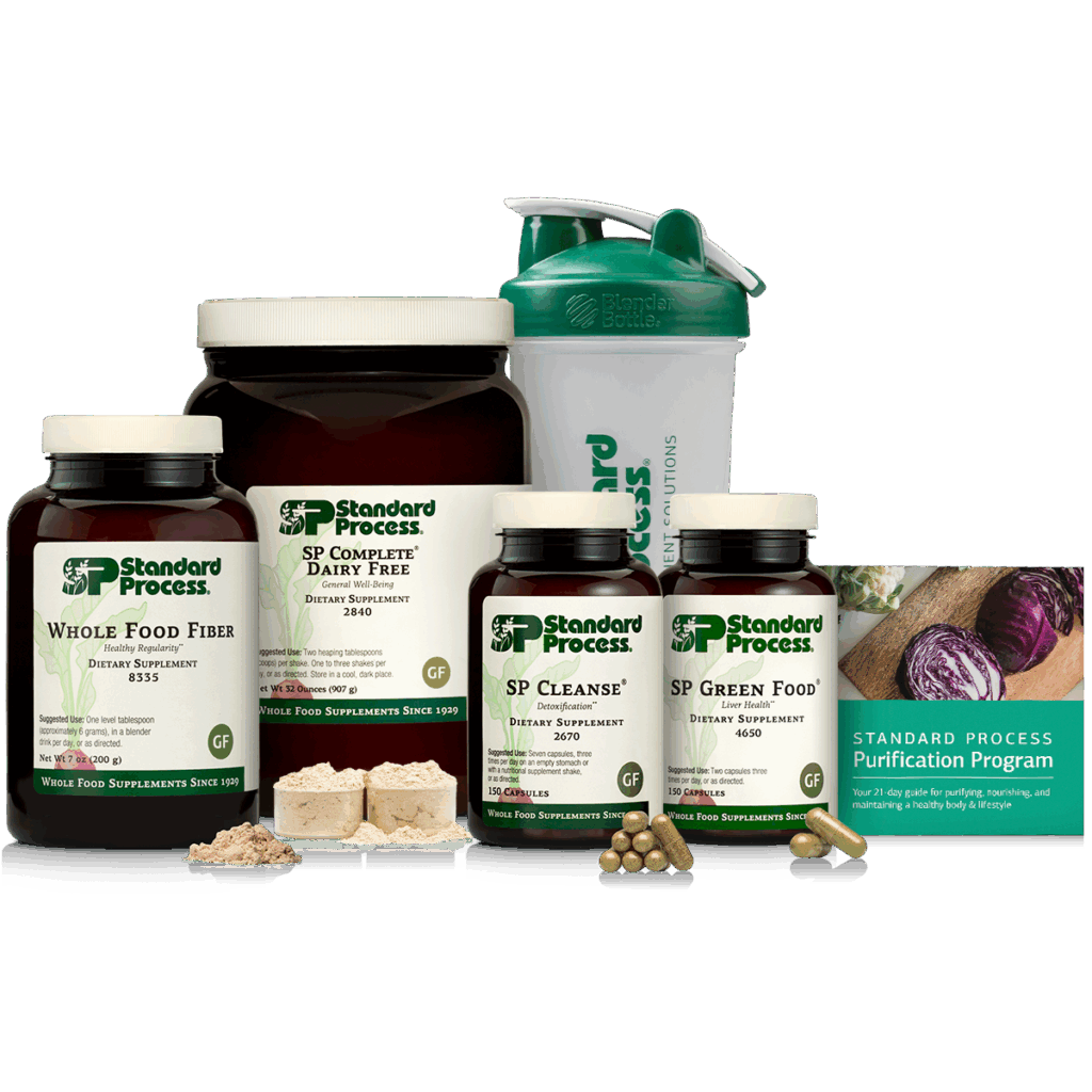 Purification Product Kit with SP Complete® Dairy Free and Whole Food Fiber
